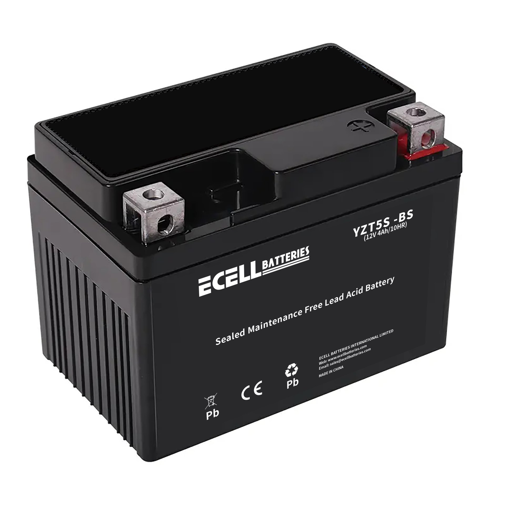 ECELL 12V 4Ah YTZ5S